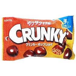 Хрустящие шоколадные шарики Crunky Pop Joy Lotte, Япония, 44 г