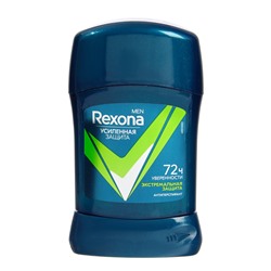 Антиперспирант-карандаш Rexona Men экстремальная защита, 50 мл