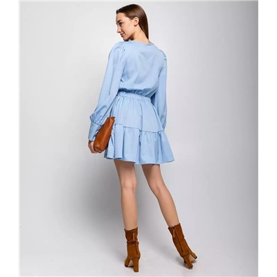 Платье #КТ2257, голубой