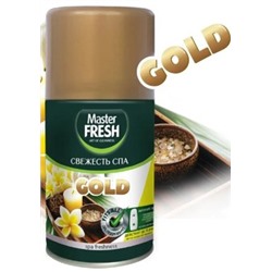 MASTER FRESH Освежитель воздуха GOLD Свежесть SPA сменный баллон 250 мл