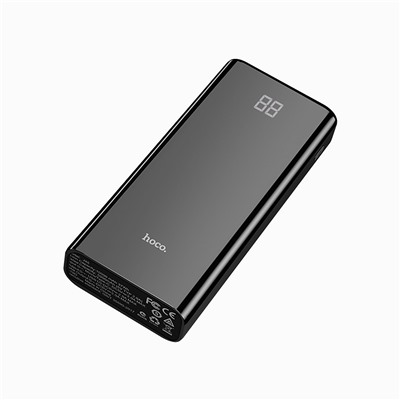 Внешний аккумулятор Hoco J45 (пов.уп) 10 000mAh Micro USB/USB Type-C/USB*2 (black)