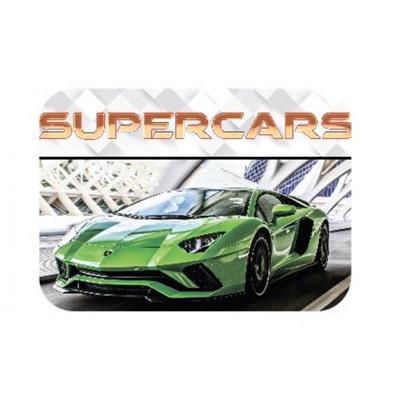 Настольное покрытие для труда 33х23 см НПД-11 "SUPER CARS" Пчелка