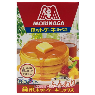 Смесь для панкейков Hot cake mix Morinaga, Япония, 300 г Акция