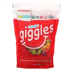YumEarth, Organic Giggles, органические конфеты, 142 г (5 унций)