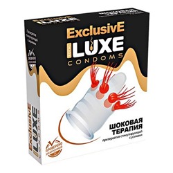 Презерватив LUXE Exclusive «Шоковая терапия» - 1 шт.