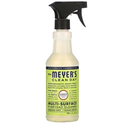 Mrs. Meyers Clean Day, универсальное повседневное чистящее средство, с ароматом лимонной вербены, 473 мл (16 жидк. унций)