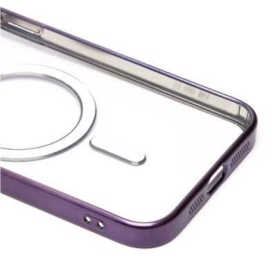 Чехол-накладка - SM027 SafeMag для "Apple iPhone 13 Pro Max" (dark violet)