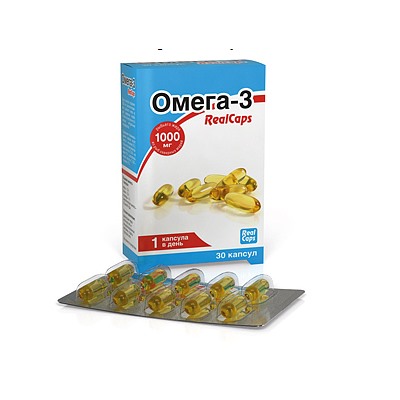 ОМЕГА-3 REALCAPS 1,4 N30 КАПС