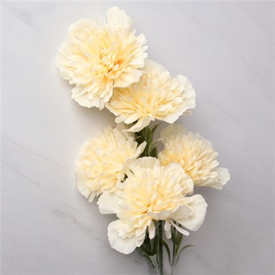 Цветок искусственный Хризантема кустовая 87 см / CCHK-87 /уп 80/400/