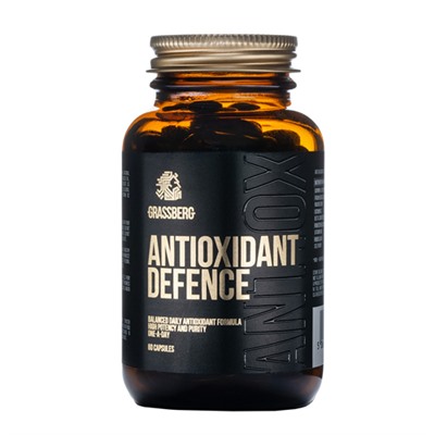 Добавка к пище "Antioxidant Defence" Grassberg, 60 шт