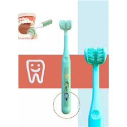 Трёхсторонняя зубная щетка для детей #21178188