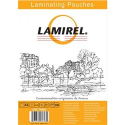 Пленка для ламинирования А4 100 шт 125 мкм LA-78660 Lamirel