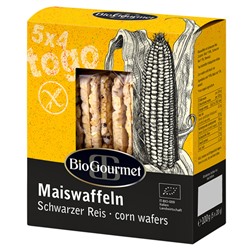 Хлебцы кукурузные с чёрным рисом BioGourmet, 100 г