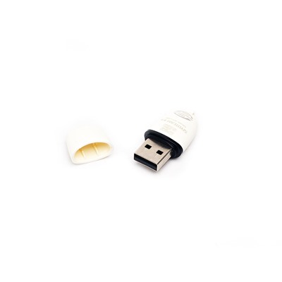 Кард-ридер Siyoteam micro SD USB (white/black)