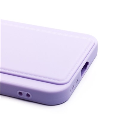 Чехол-накладка - SC337 с картхолдером для "Huawei Pura 70 Ultra Global" (light violet) (232867)