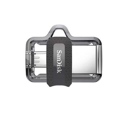 Флэш накопитель USB 128 Гб SanDisk Ultra Android Dual Drive OTG 3.0 (black)