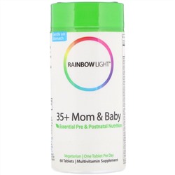 Rainbow Light, 35+ Mom & Baby, 60 таблеток