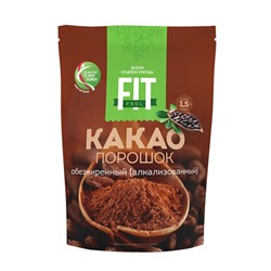 Какао-порошок обезжиренный Fit Parad, 150 г