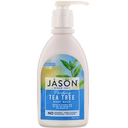 Jason Natural, Гель с очищающим маслом чайного дерева, 30 жидких унций (887 мл)