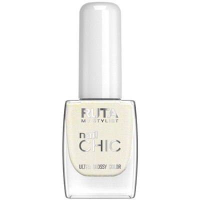 Лак для ногтей Ruta Nail Chic, тон 33, снежный