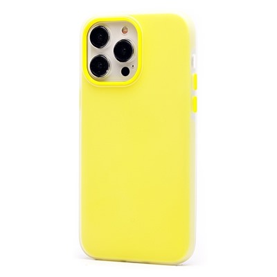 Чехол-накладка - SC346 для "Apple iPhone 14 Pro Max" (yellow) (232467)