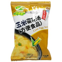 Суп быстрого приготовления кукурузно-яичный Hubei Xinmeixiang, Китай, 8 г Акция