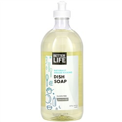 Better Life, Средство для мытья посуды, без запаха, 651 мл (22 жидких унции)