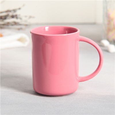 Чайная пара керамическая «Панда», кружка 200 мл, блюдце 17.8х13.3 см, цвет розовый
