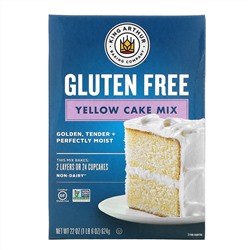 King Arthur Flour, Yellow Cake Mix, Gluten Free,  22 oz (624 g)