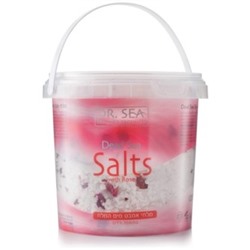 Dr.Sea соль мертвого моря с лепестками роз Salts 1200г N 1