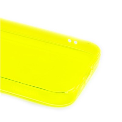 Чехол-накладка - SC344 для "Apple iPhone 13 Pro" (transparent/yellow) (232036)