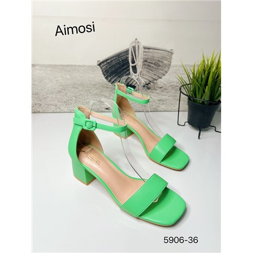 Женские туфли 5906-36 зеленые Размер 39