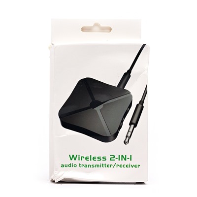 Bluetooth адаптер - BR-02 BT (повр. уп.)  mini jack 3,5 мм, micro USB (Micro USB/USB) (black)