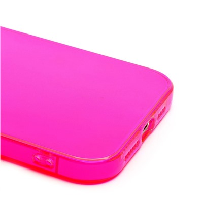 Чехол-накладка - SC344 для "Apple iPhone 13 Pro Max" (transparent/pink) (232033)