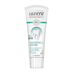 Зубная паста для чувствительных зубов без диоксида титана Lavera, 75 мл