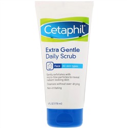 Cetaphil, Extra Gentle, скраб для ежедневного использования, 178 мл