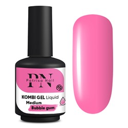 16 мл, Patrisa Nail, Kombi Gel Liquid Medium Bubble gum