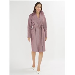 Пальто демисезонное фиолетового цвета 42038F