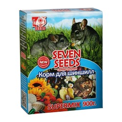 Корм Seven Seeds SUPERMIX для шиншилл, 900 г