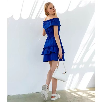Платье #КТ6063 (1), синий