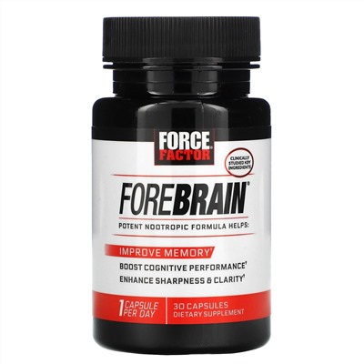 Force Factor, Forebrain, 30 капсул