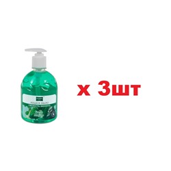 Domix Green жидкое мыло свежесть мохито с дозатором 500мл 3шт