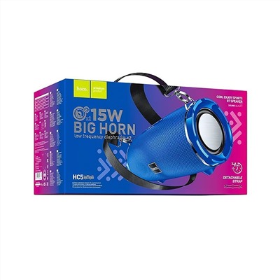 Портативная акустика Hoco HC5 BT (blue)