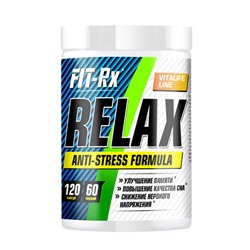 Добавка для здорового сна "Relax" FIT-Rx, 120 шт