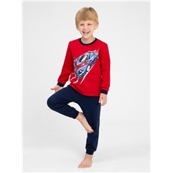 Пижама для мальчика Cherubino CWKB 50140-26 Красный
