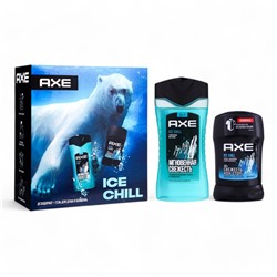 Подарочный набор мужской AXE "Ice chill": дезодорант, 50 мл + гель для душа, 250 мл