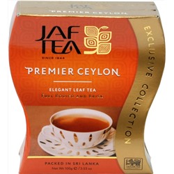 JAF TEA. Premier Ceylon 100 гр. карт.пачка