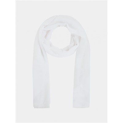 Однотонный платок белый