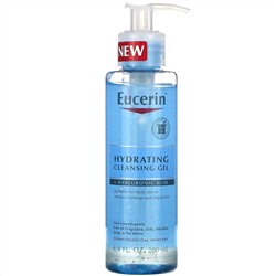 Eucerin, Hydrating Cleansing Gel + Hyaluronic Acid, 6.8 fl oz (200 ml)