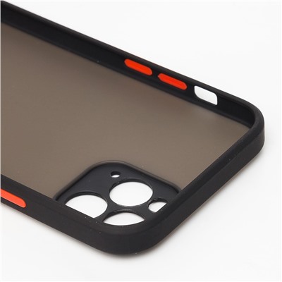 Чехол-накладка - PC041 для "Apple iPhone 12 Pro Max" (black/black)